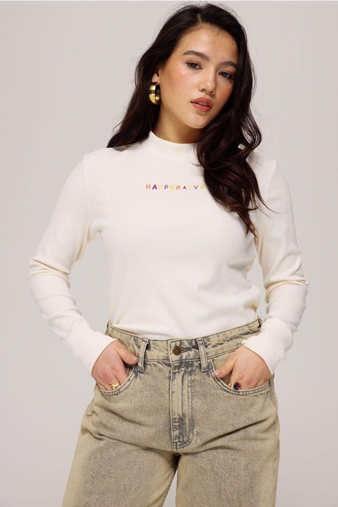 JANE LS SS25P500 101 ecru